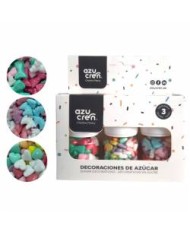 DE90110 - CONJUNTO 3 DECORAÇÕES PARA 'FANTASY WORLD' 30 GR