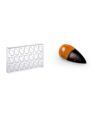 MA1011 - MOLDE POLICARBONATO PRALINE DROP1