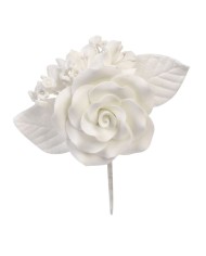 PSR02W - ROSAS AÇÚCAR BRANCAS 6,2MM
