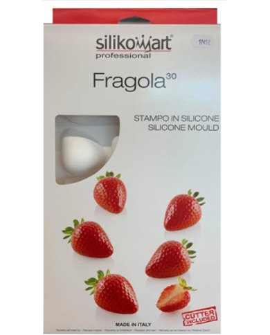 MF11297 - MOLDE SILIKOMART 15 MORANGOS