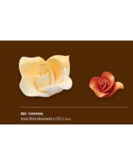 ROSA FINA DOURADA C/35 - 10400406