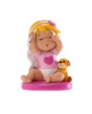 310135 - BATIZADO MENINA SENTADA 10CM