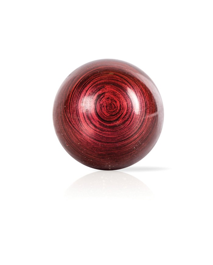 427750 - ESFERA DE CHOCOLATE VERMELHO ESCURO 30MM CX C/40 UNID