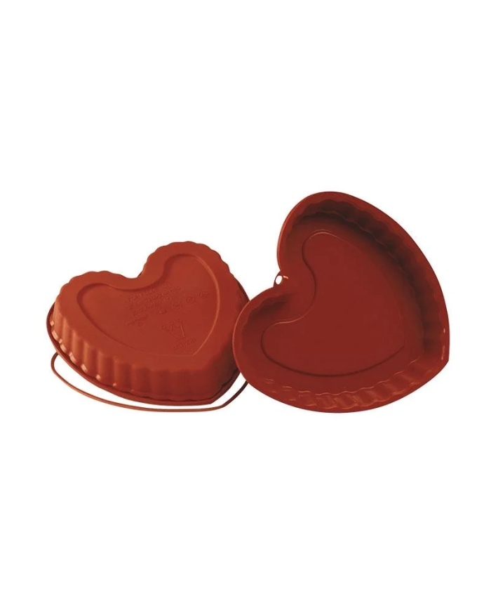 SFT210 - MOLDE SILICONE CORAÇÃO 218X220X40MM  (1250ML )