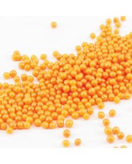 PÉROLAS P/DECORAÇÃO LARANJA