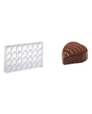 MA1074 - MOLDE POLICAR. PRALINE 38X28 H 18MM