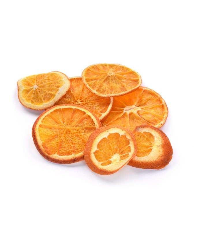 RODELAS DE LARANJA DESIDRATADAS ( APROXIMADAMENTE 100 UNID)
