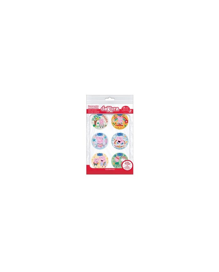 236033 - DISCOS COMESTIVEIS PEPPA PIG