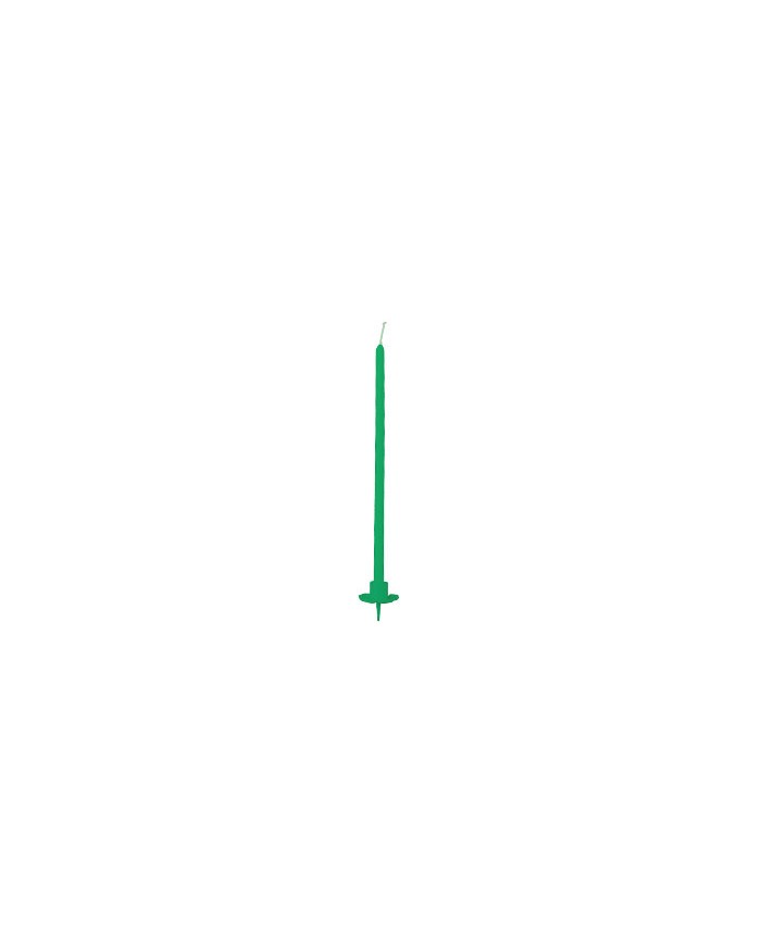 23026L - VELA ALTA C/BASE VERDE (50)