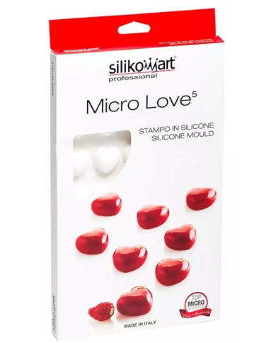 MF11166 - MOLDE SILIKOMART 35 CORAÇÕES
