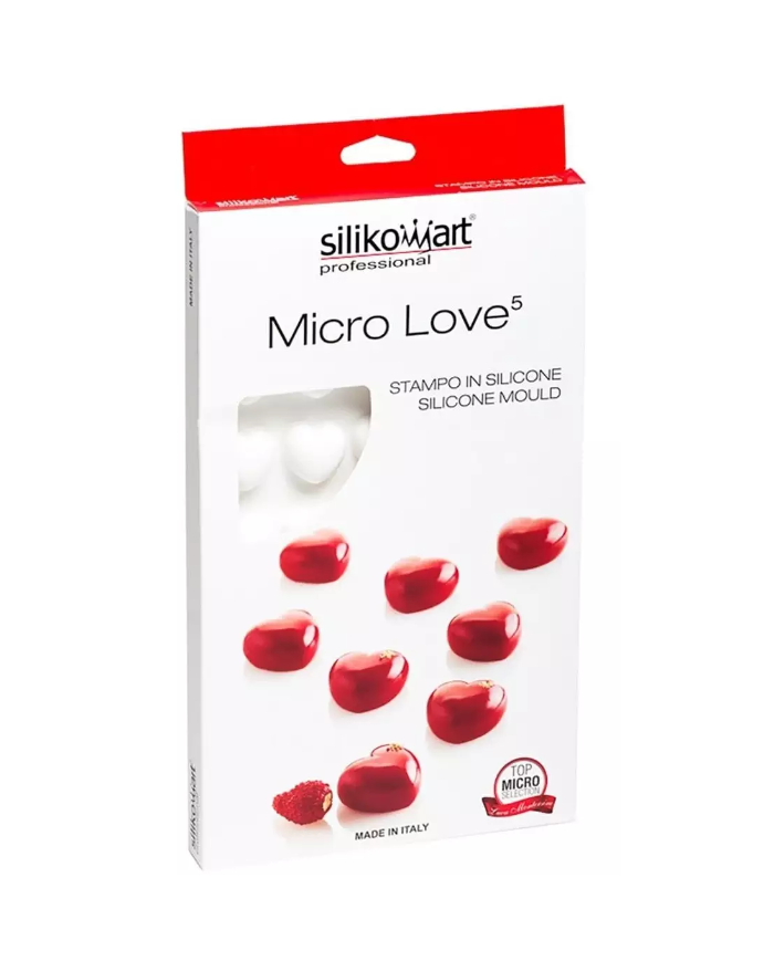 MF11166 - MOLDE SILIKOMART 35 CORAÇÕES