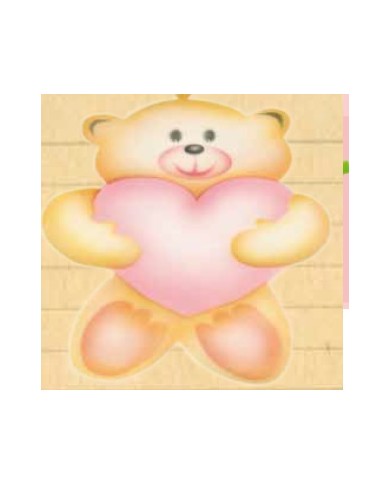 40-WM015- STENCIL URSO