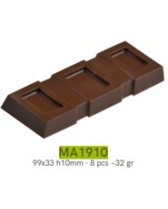 MA1003 - MOLDE POLICARB. PRALINE WAVE 1