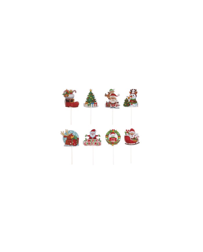 354139 - PICK NATAL 8 MODELOS  (48 UN)