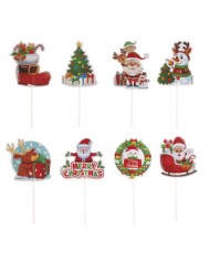 359007 - CAKE TOPPERS PAPEL NATAL E MOD 30