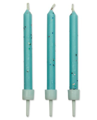 CA025 - VELAS AZUIS C/BRILHANTES