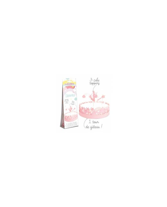SC04910 - FITA & TOPPER DE UNICÓRNIO -  SCRAPCOOKING