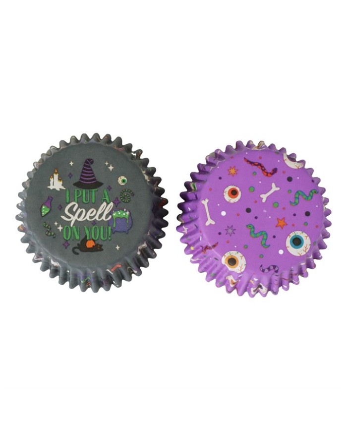 HW24BC030 - CÁPSULAS  CUPCAKES HALLOWEEN 60 UNID