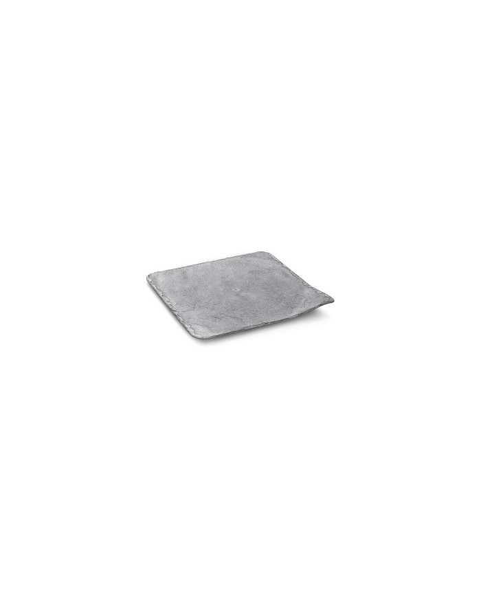 540027 - TRAVESSA EFEITO PEDRA COR GRIS 24X24CM
