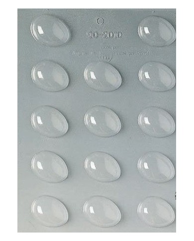 MOLDE POLYETHYLENE OVO - 14 pcs 40x31 h17 mm - 90-2010