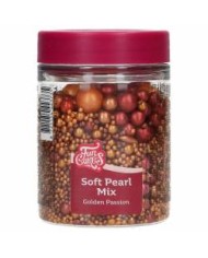 DE87594 - MIX PEROLAS DOURADAS METALIZADAS 4 - 6 MM. (900 GR) -  SEM E171