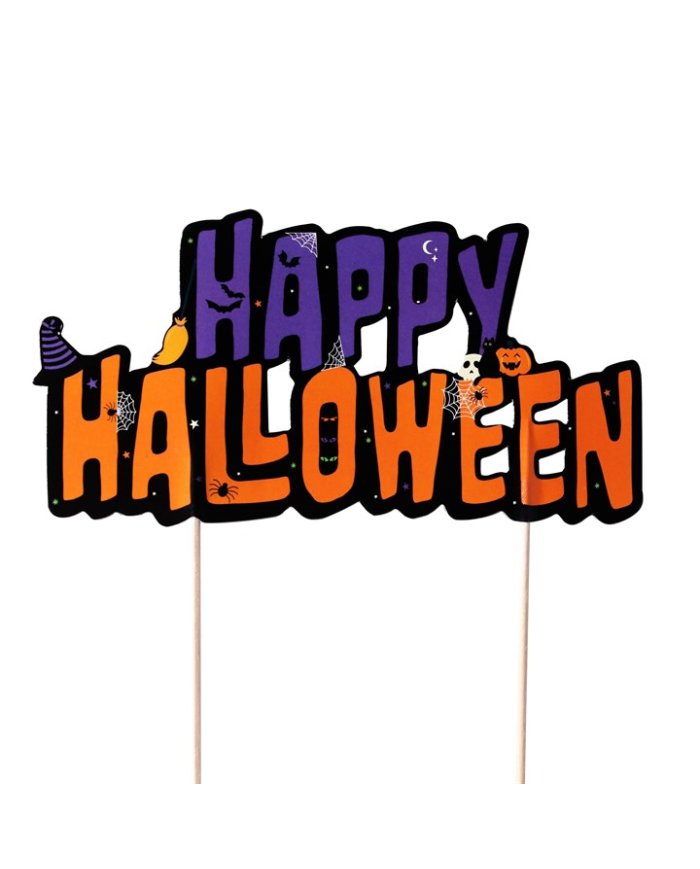 HW24TXP046 - TOPPER DE HALLOWEEN (115X70MM)