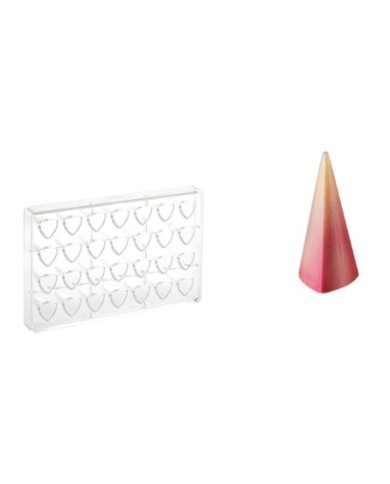 MA4005 - MOLDE POLICARBONATO PIRAMIDE TRIANGULAR