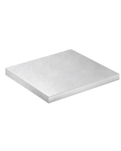 540271 - BASE ALTA PRATA 40X40CM