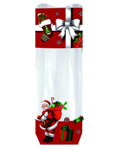 MF72005 - SACO CELOFANE NATAL 120X260 (100 UNID)