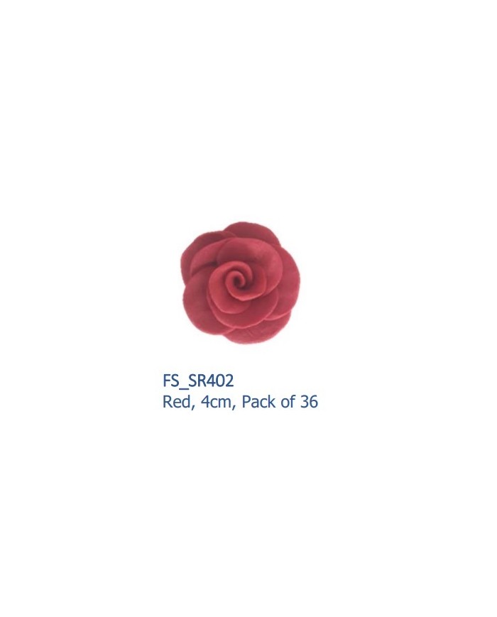 FS_SR402 - ROSAS DE AÇÚCAR VERMELHAS (36 UNID)