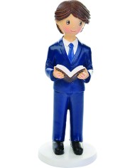 MF44744 - MENINO COMUNHÃO 16CM