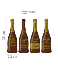 MF70426 - CARTOLA COM GARRAFA DE CHAMPANHE C/72