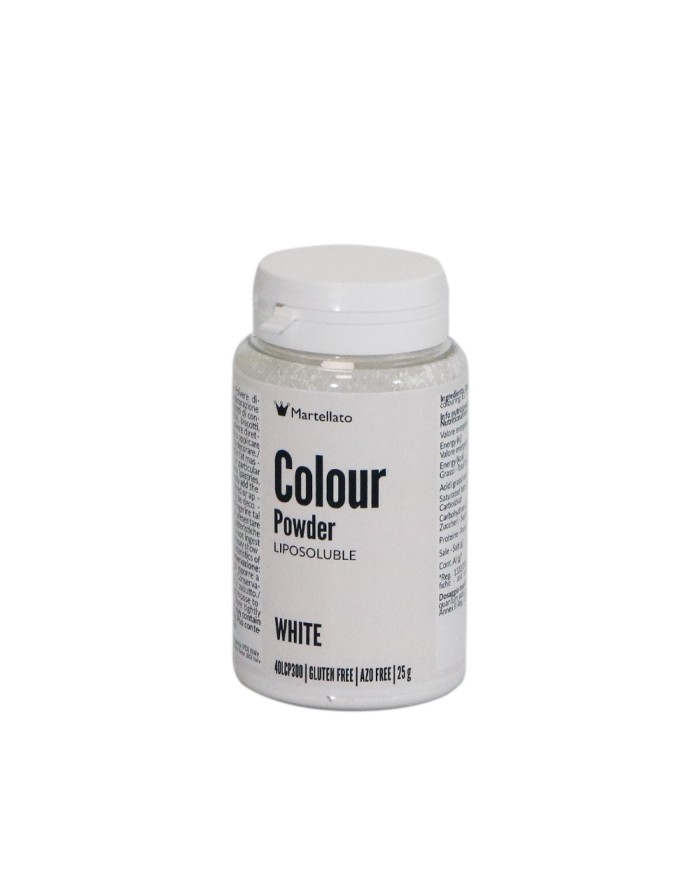 40LCP300 - CORANTE EM PÓ LIPOSULUVEL BRANCO 25 GR
