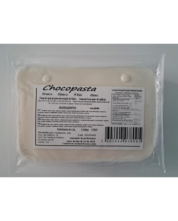CHOCOPAM BRANCO 4 X 1 KG