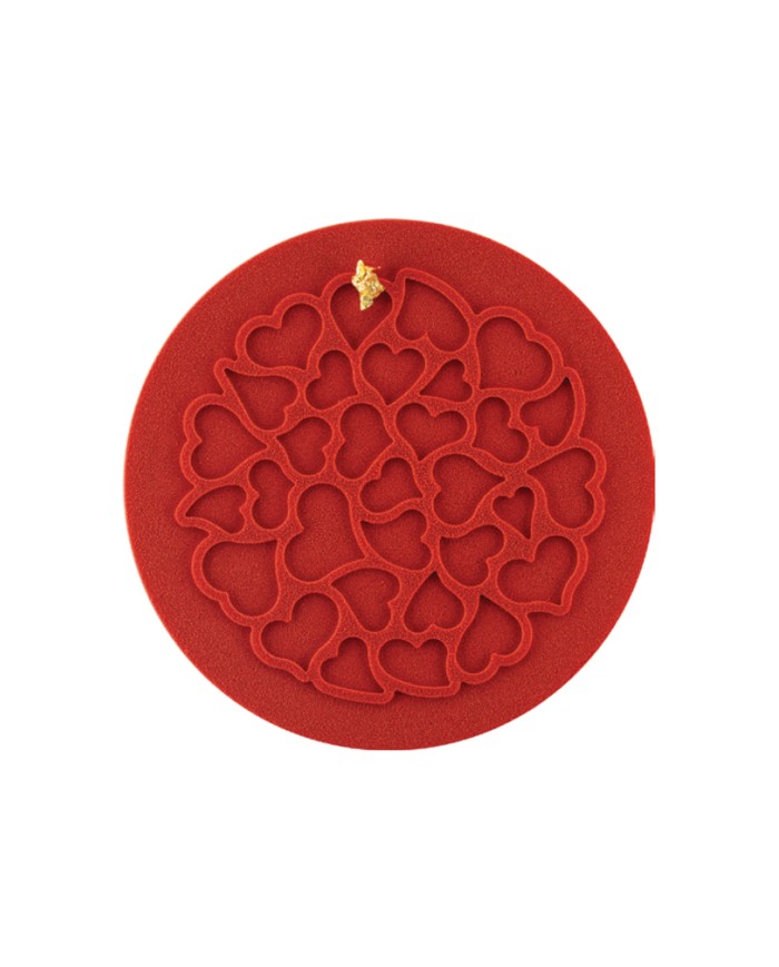 MF51114 - TAPETE SILICONE CORAÇÕES AMOROSOS