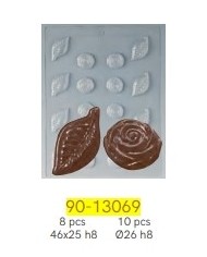 ROSES & LEAVES - 90-13069