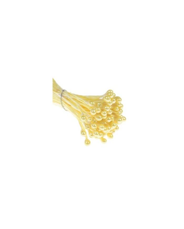 ARAMES P/FLORES AMARELOS (72 PCS) - 30612