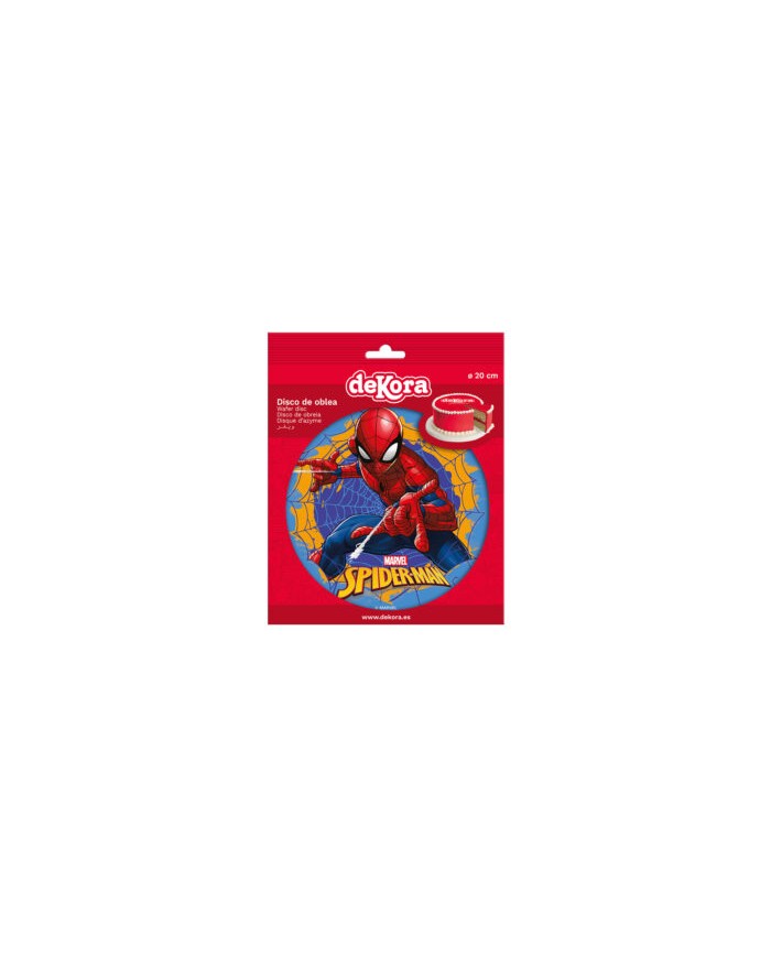 114398 - PLACA OBREIA SPIDERMAN 20CM