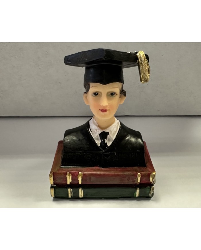 ALUNO MEIO - BUSTO S/ LIVRO SORT. REF.22064