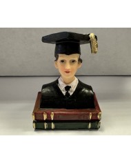 ALUNO MEIO - BUSTO S/ LIVRO SORT. REF.22064