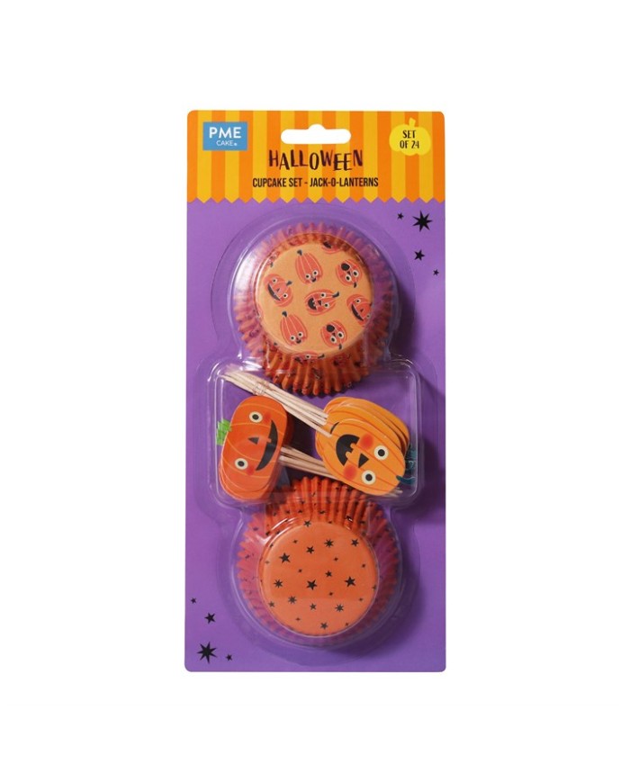 HW24CUT036 - CONJUNTO 48 CÁPSULAS E TOPPERS CUPCAKES