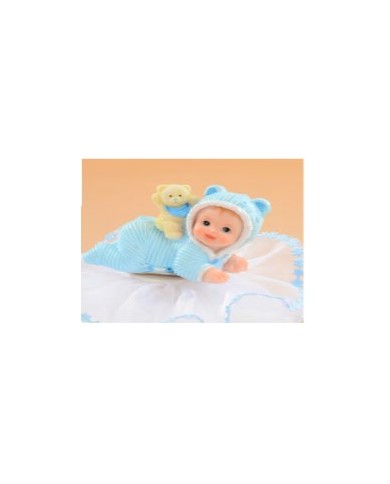 BÉBÉ GATINHANDO AZUL REF.26165 C