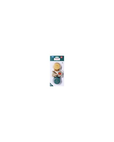 CH24CUT139- CAPSULAS E TOPPERS P/ CUPCAKES AZEVINHO (24 UNID)
