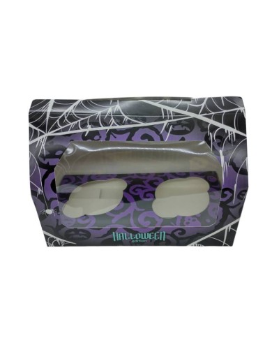 AZ01560 - CX P/ 2 CUPCAKE HALLOWEEN 18,6X9,10X7,50