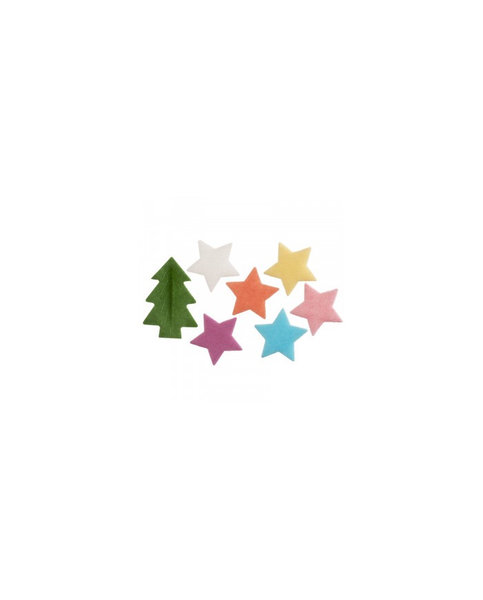 ESTRELAS E ARVORES OBREIA 3,5CMM (200UN) - 115015