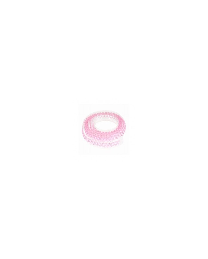 FITA STRASS ADESIVOS 90CM ROSA - REFª 25027B