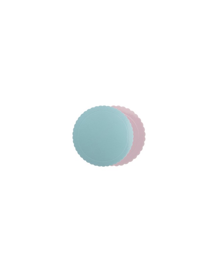 Base Rosa/Azul c/Rebordo D.35 cm - 540298