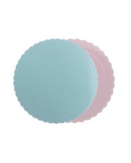 Base Rosa/Azul c/Rebordo D.30 cm - 540297
