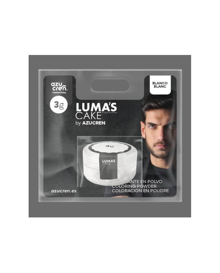 LU00004 - CORANTE EM PÓ COR BRANCA DE LUMA