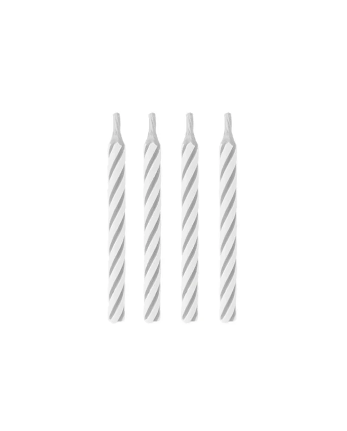 MF43531 - VELAS 1 ANO BICOLOR BRANCAS C/144